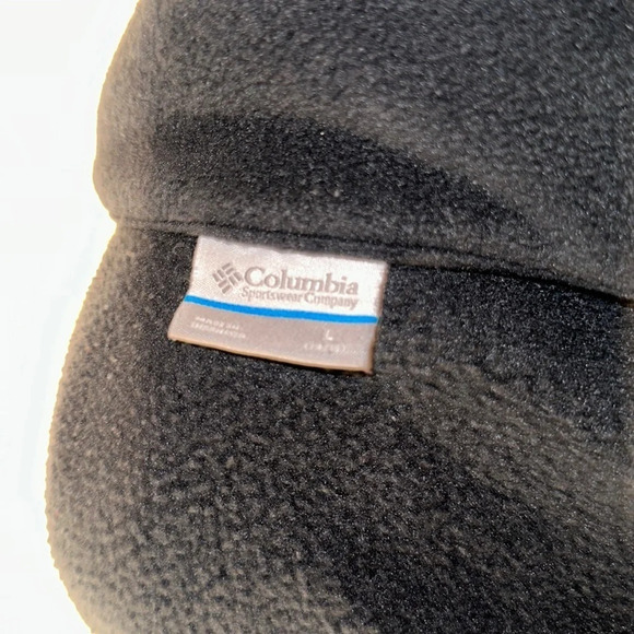 boys black & blue fleece Columbia jacket size large 14/16 - Picture 3 of 3